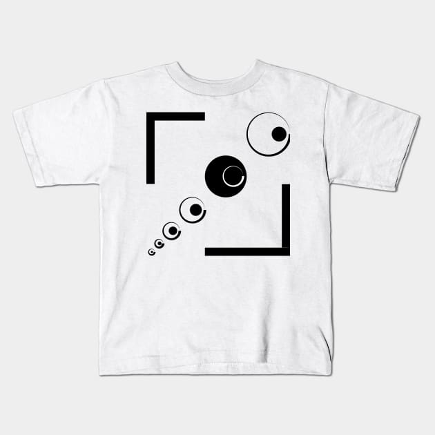 modern art Kids T-Shirt by noorabha12@gmail.com